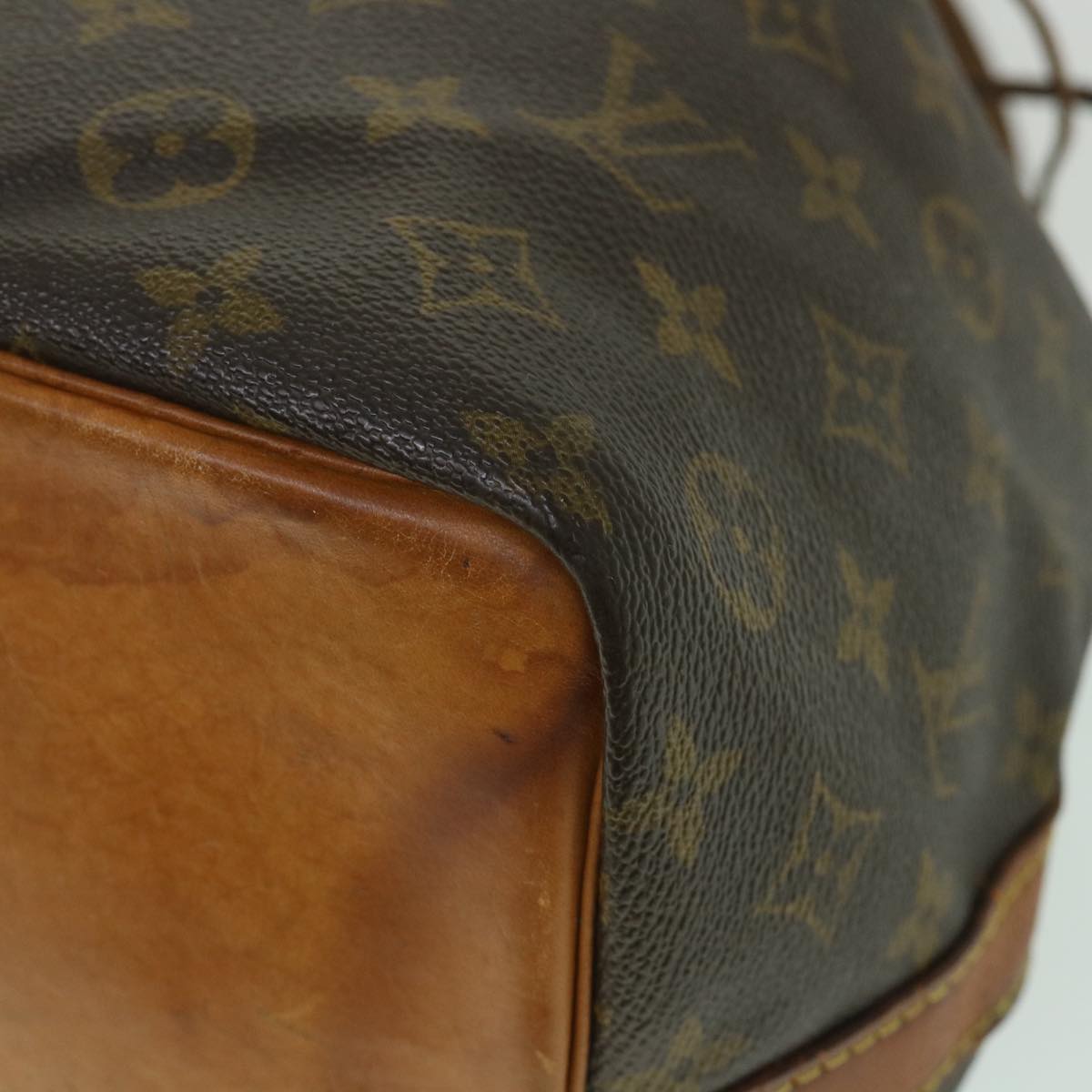 LOUIS VUITTON Monogram Petit Noe Shoulder Bag M42226 LV Auth 56138