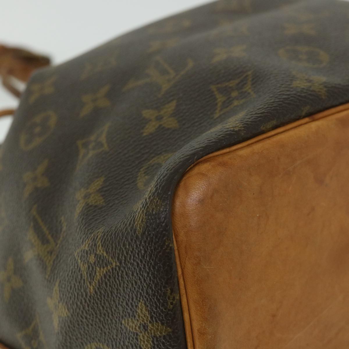 LOUIS VUITTON Monogram Petit Noe Shoulder Bag M42226 LV Auth 56138