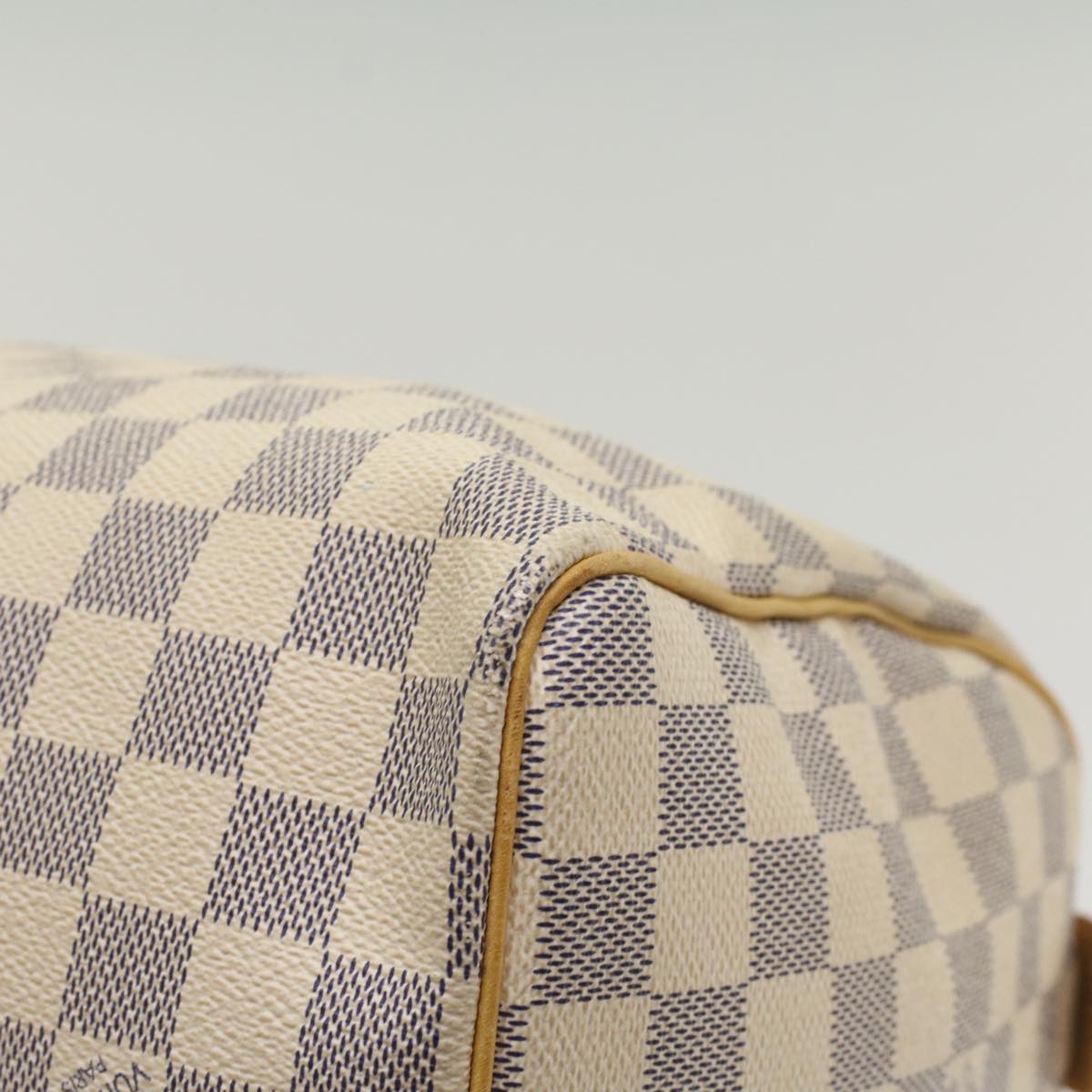 LOUIS VUITTON Damier Azur Speedy 25 Hand Bag N41534 LV Auth 56143