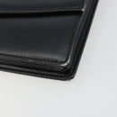 LOUIS VUITTON Opera Line Delph Shoulder Bag Leather Black M63932 LV Auth 56152-11