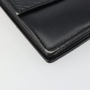LOUIS VUITTON Opera Line Delph Shoulder Bag Leather Black M63932 LV Auth 56152-12