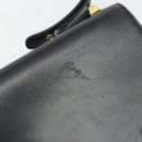 LOUIS VUITTON Opera Line Delph Shoulder Bag Leather Black M63932 LV Auth 56152-16
