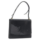 LOUIS VUITTON Opera Line Delph Shoulder Bag Leather Black M63932 LV Auth 56152-1