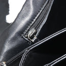 LOUIS VUITTON Opera Line Delph Shoulder Bag Leather Black M63932 LV Auth 56152-22