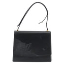 LOUIS VUITTON Opera Line Delph Shoulder Bag Leather Black M63932 LV Auth 56152-2