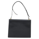 LOUIS VUITTON Opera Line Delph Shoulder Bag Leather Black M63932 LV Auth 56152-3