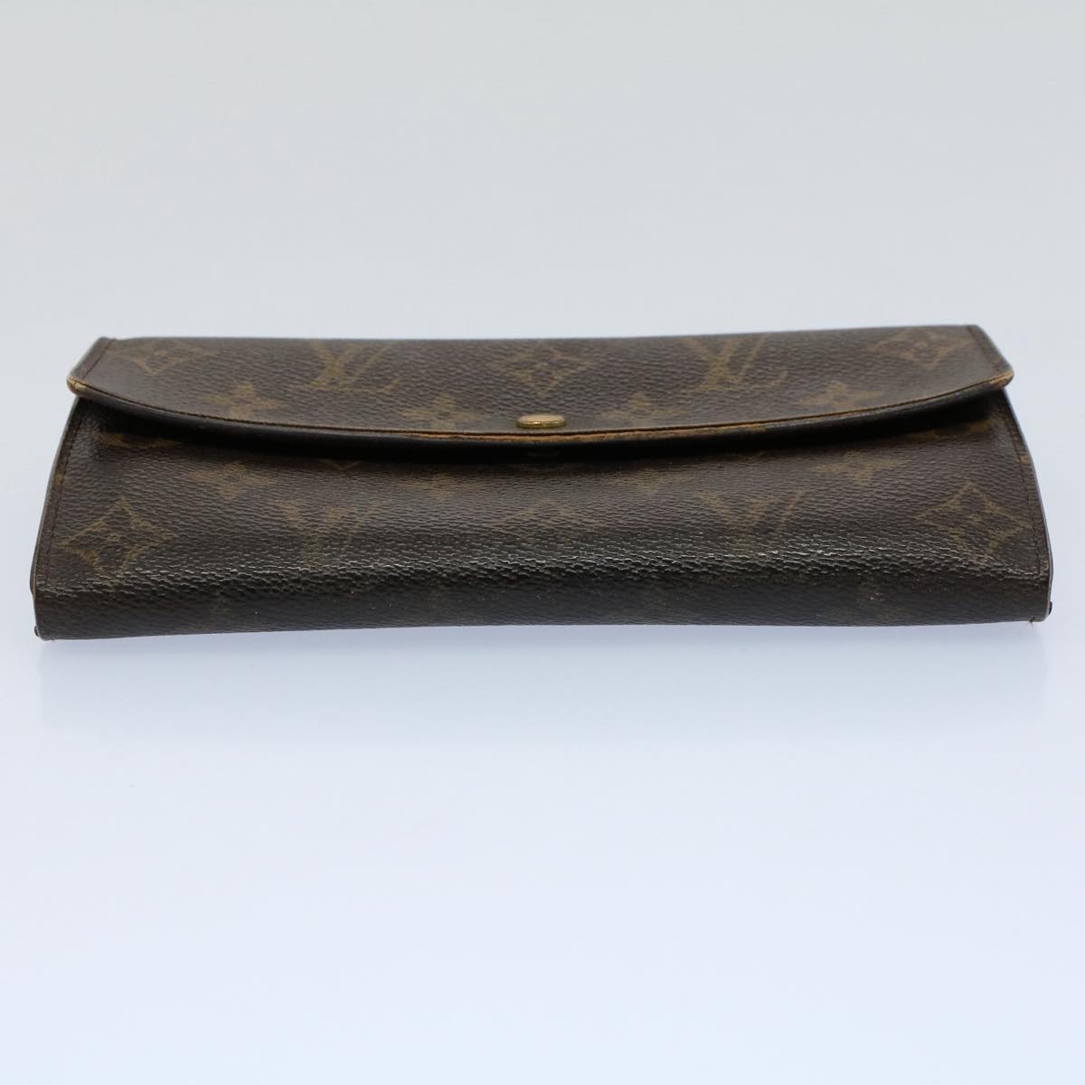 LOUIS VUITTON Monogram Portefeuille Sarah Long Wallet M60531 LV Auth 56153