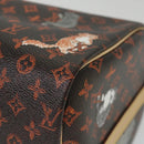 LOUIS VUITTON Catgram Speedy Bandouliere 30 Hand Bag Brown M44401 LV Auth 56154SM-16