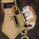 LOUIS VUITTON Catgram Speedy Bandouliere 30 Hand Bag Brown M44401 LV Auth 56154SM-9