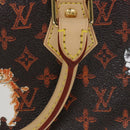 LOUIS VUITTON Catgram Speedy Bandouliere 30 Hand Bag Brown M44401 LV Auth 56154SM-46