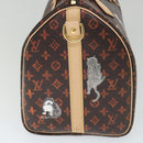 LOUIS VUITTON Catgram Speedy Bandouliere 30 Hand Bag Brown M44401 LV Auth 56154S-4