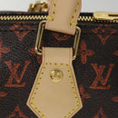 LOUIS VUITTON Catgram Speedy Bandouliere 30 Hand Bag Brown M44401 LV Auth 56154S-65