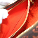 LOUIS VUITTON Catgram Speedy Bandouliere 30 Hand Bag Brown M44401 LV Auth 56154SM-80