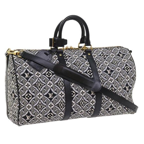 LOUIS VUITTON SINCE 1854 Keepall Bandouliere 45 Jacquard M57304 LV Auth 56155SM