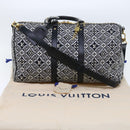 LOUIS VUITTON SINCE 1854 Keepall Bandouliere 45 Jacquard M57304 LV Auth 56155A-25