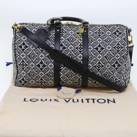 LOUIS VUITTON SINCE 1854 Keepall Bandouliere 45 Jacquard M57304 LV Auth 56155SM
