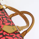 LOUIS VUITTON Monogram Graffiti Speedy 30 Hand Bag Pink M93704 LV Auth 56156AM-14