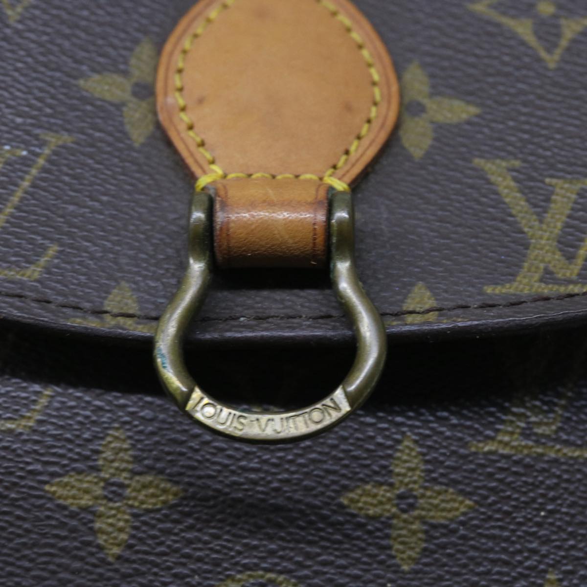 LOUIS VUITTON Monogram Saint Cloud PM Shoulder Bag M51244 LV Auth 56179