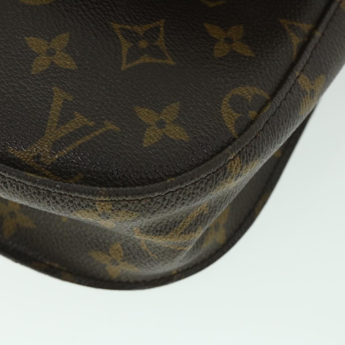 LOUIS VUITTON Monogram Saint Cloud GM Shoulder Bag M51242 LV Auth 56207