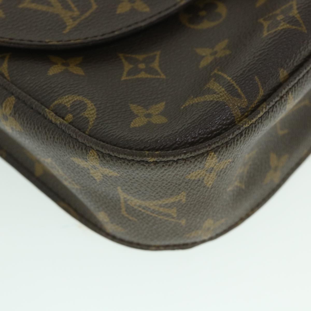 LOUIS VUITTON Monogram Saint Cloud GM Shoulder Bag M51242 LV Auth 56208