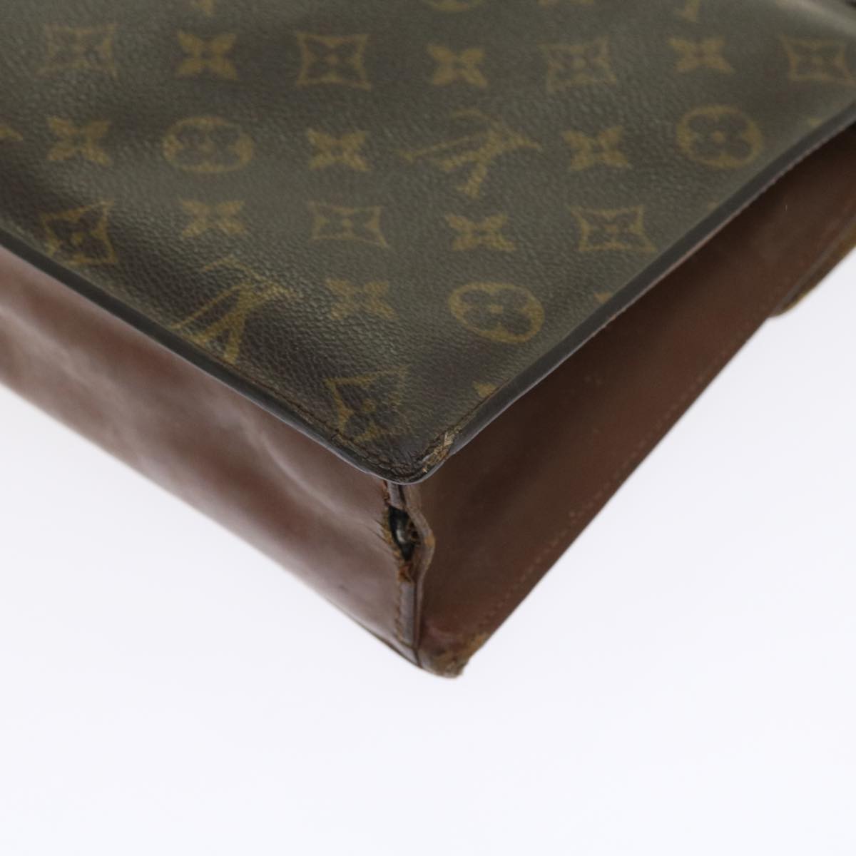 LOUIS VUITTON Monogram Monceau 28 Hand Bag 2way M51185 LV Auth 56212