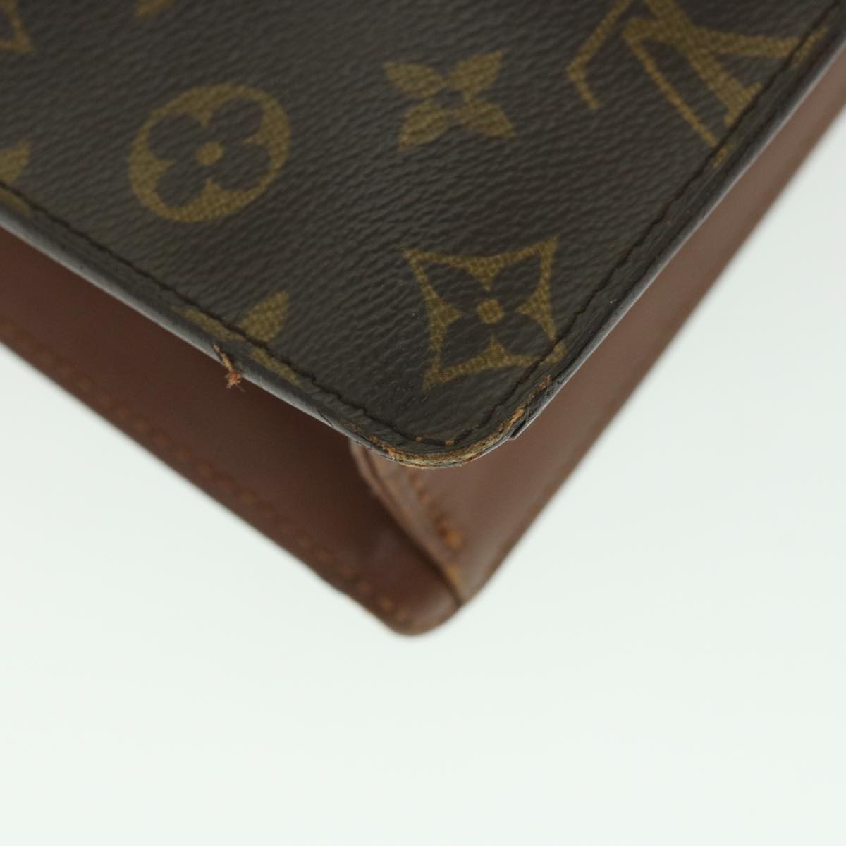 LOUIS VUITTON Monogram Monceau 28 Hand Bag 2way M51185 LV Auth 56215