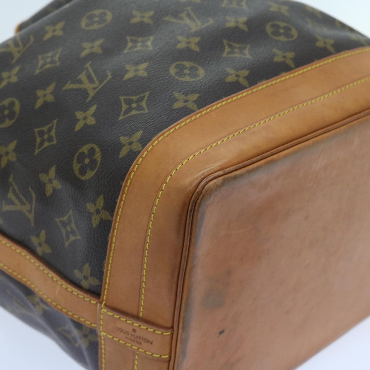 LOUIS VUITTON Monogram Noe Shoulder Bag M42224 LV Auth 56236