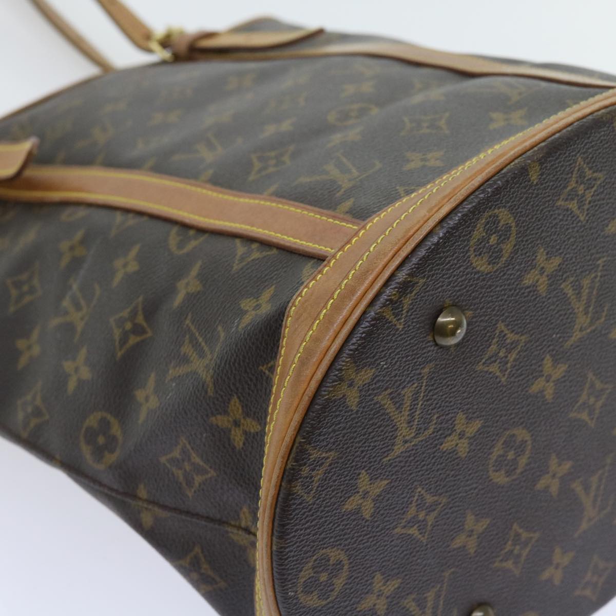 LOUIS VUITTON Monogram Bucket GM Shoulder Bag M42236 LV Auth 56238