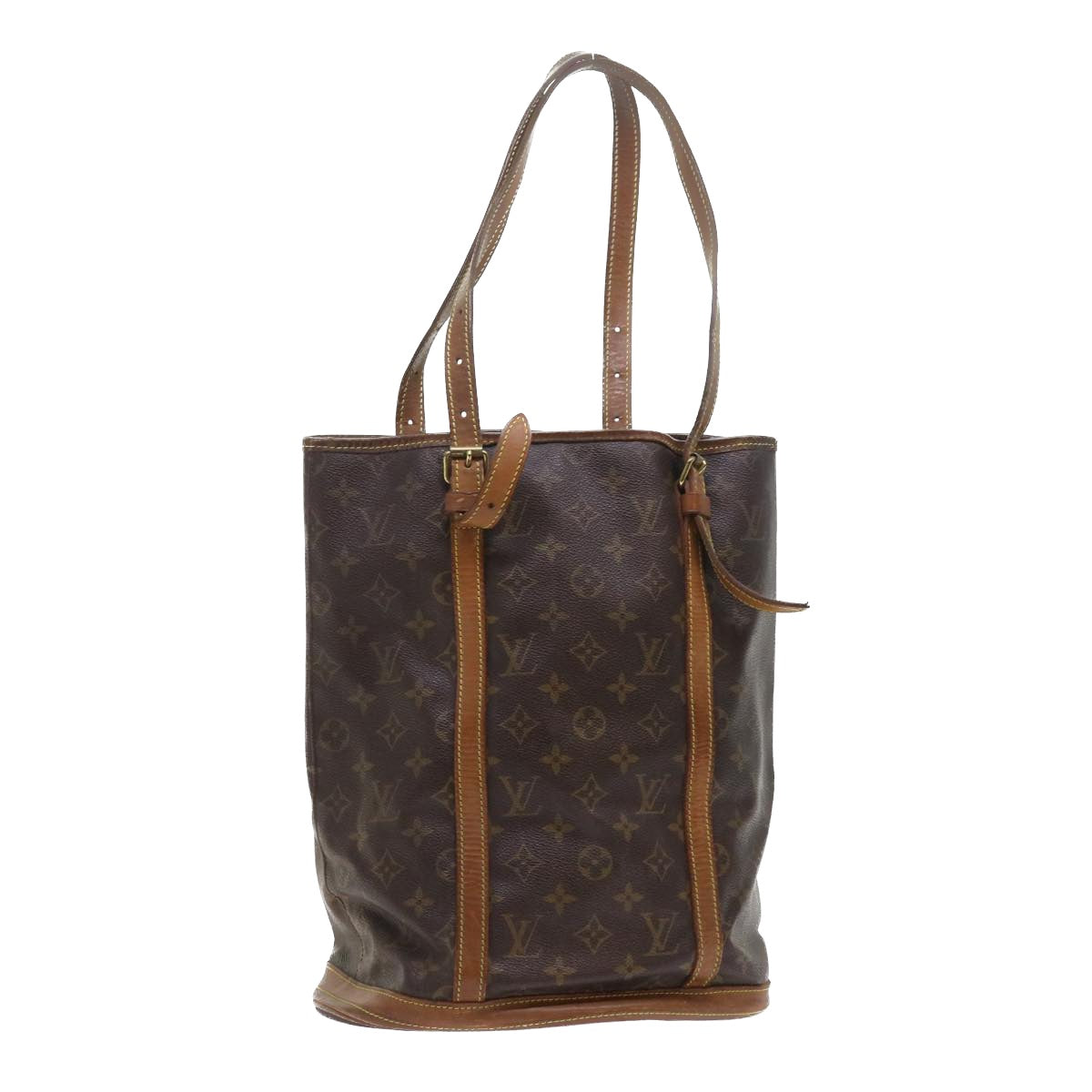 LOUIS VUITTON Monogram Bucket GM Shoulder Bag M42236 LV Auth 56240