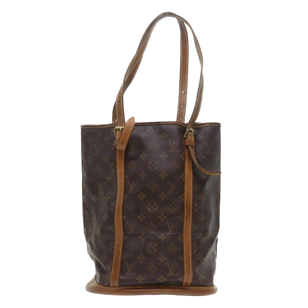 LOUIS VUITTON Monogram Bucket GM Shoulder Bag M42236 LV Auth 56240