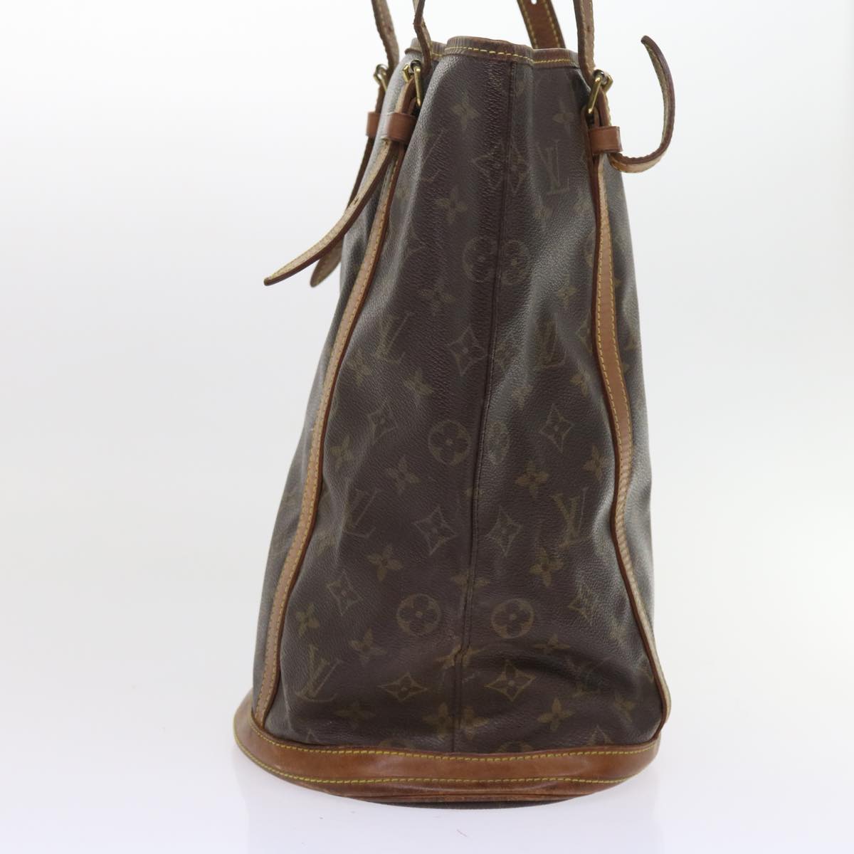 LOUIS VUITTON Monogram Bucket GM Shoulder Bag M42236 LV Auth 56240