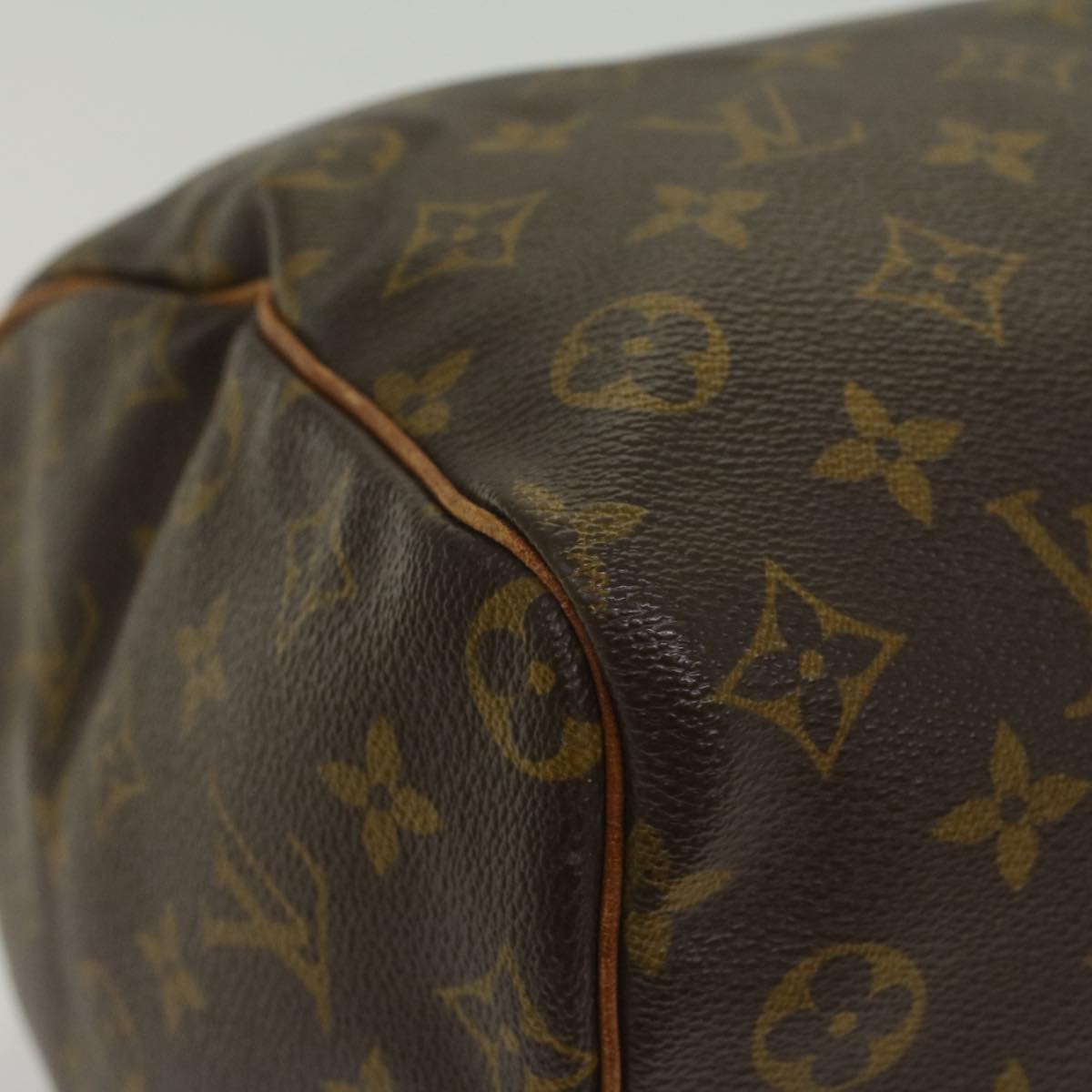 LOUIS VUITTON Monogram Speedy 35 Hand Bag M41524 LV Auth 56243