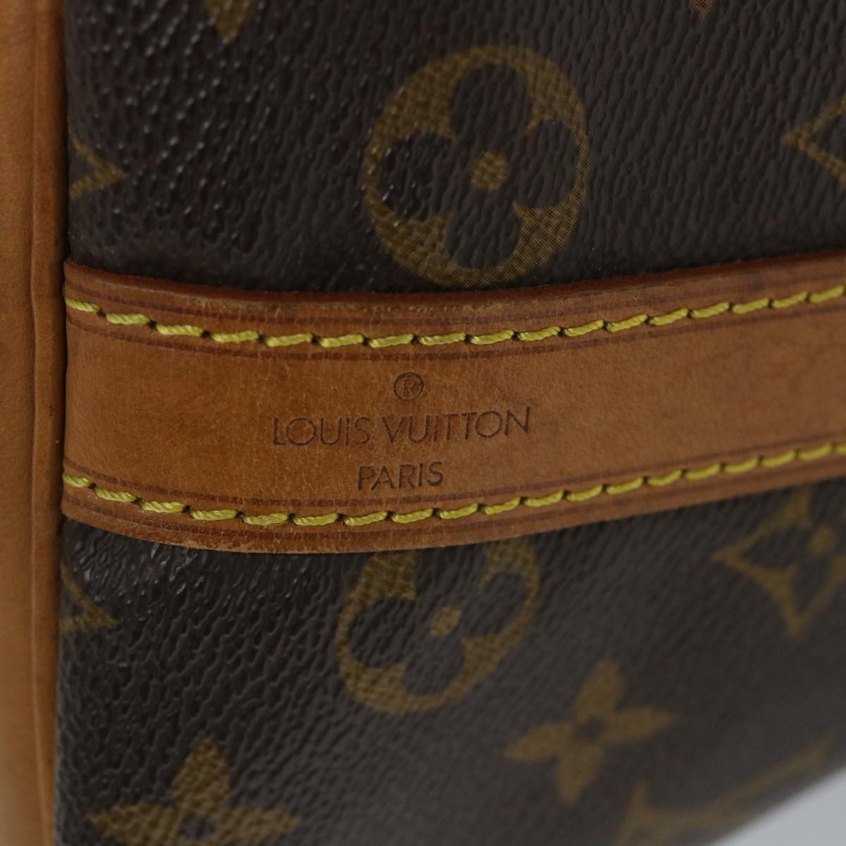 LOUIS VUITTON Monogram Petit Noe Shoulder Bag M42226 LV Auth 56394