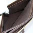 BURBERRY Nova Check Tote Bag Nylon Canvas Beige Auth 56398-20