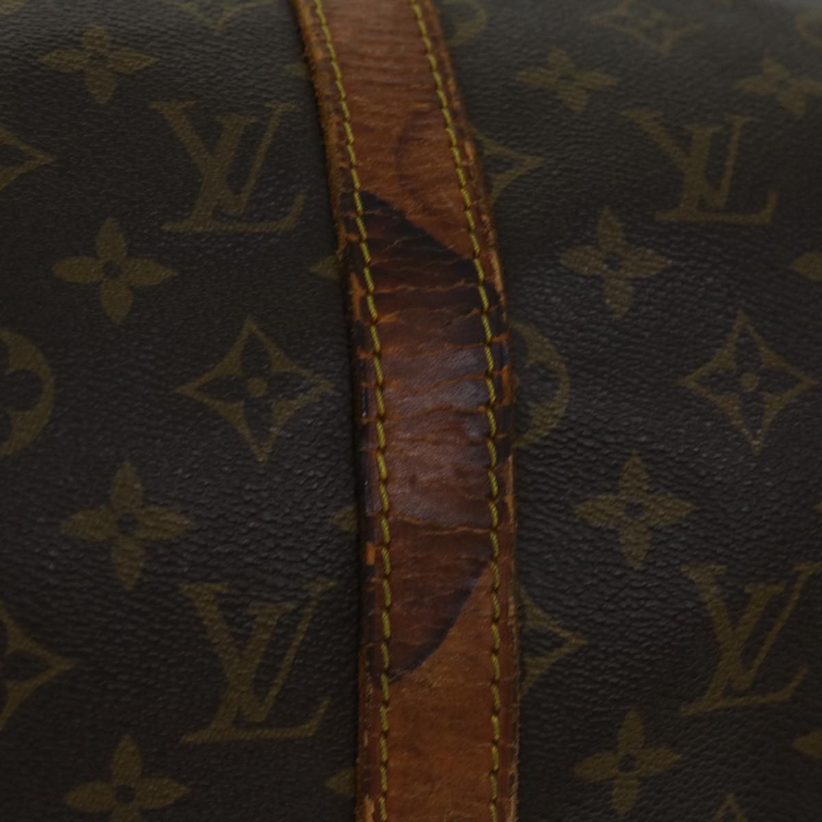 LOUIS VUITTON Monogram Keepall 50 Boston Bag M41426 LV Auth 56408