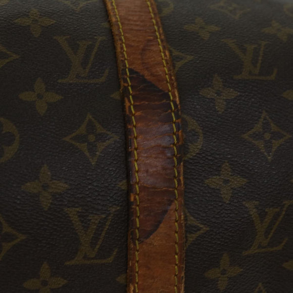 LOUIS VUITTON Monogram Keepall 50 Boston Bag M41426 LV Auth 56408