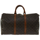 LOUIS VUITTON Monogram Keepall 50 Boston Bag M41426 LV Auth 56408-13