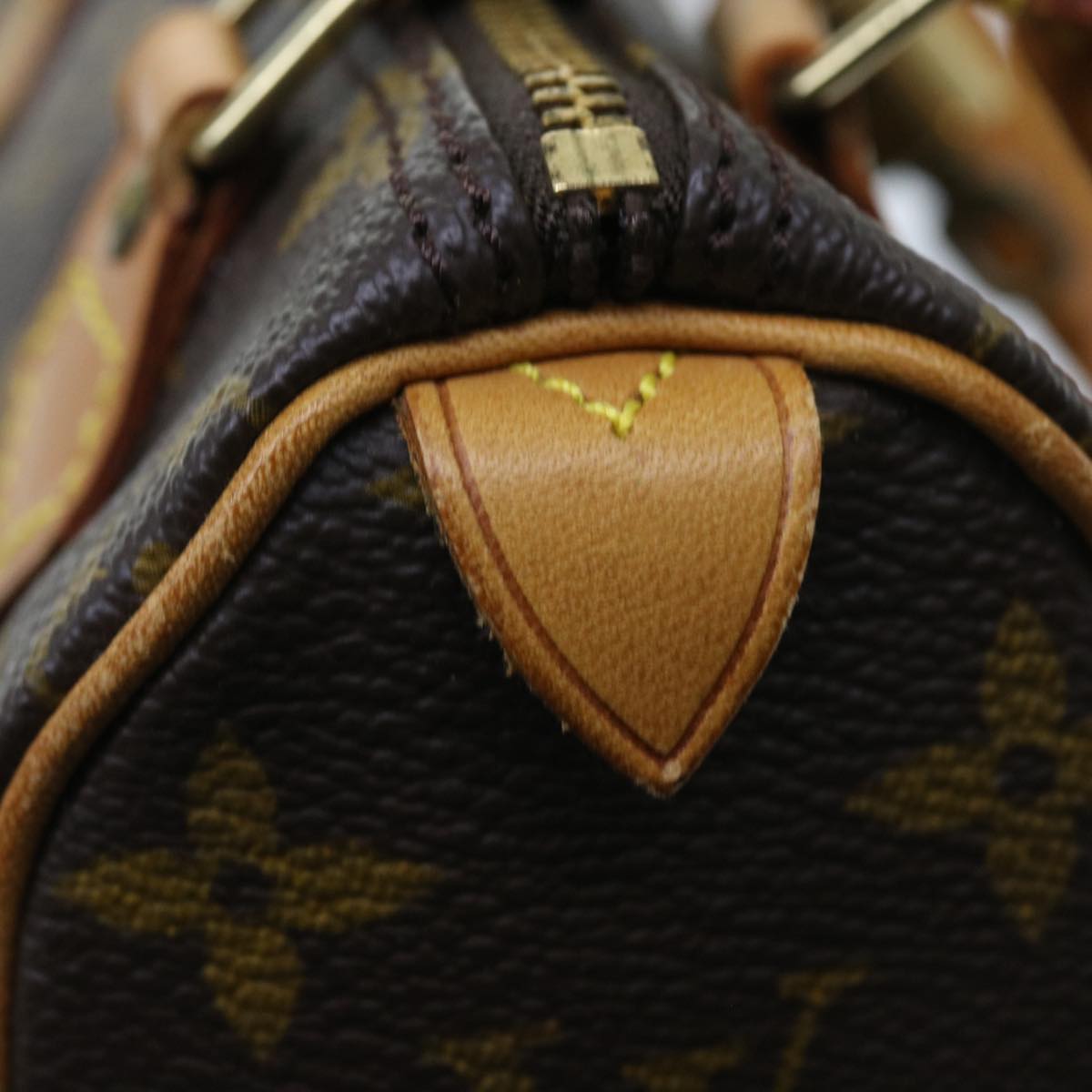 LOUIS VUITTON Monogram Mini Speedy Hand Bag M41534 LV Auth 56434