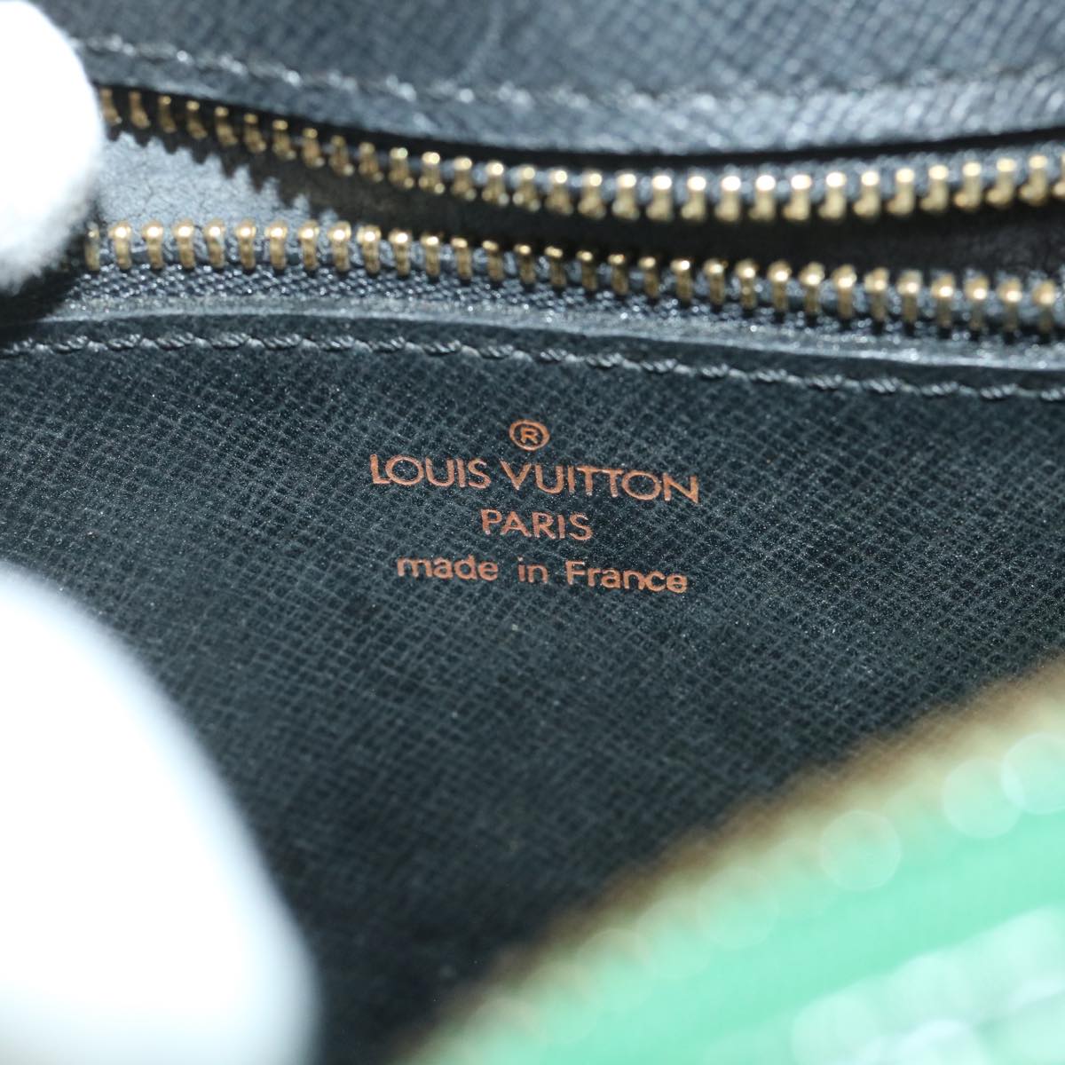 LOUIS VUITTON Epi Jeune Fille MM Shoulder Bag Green M52154 LV Auth 56471