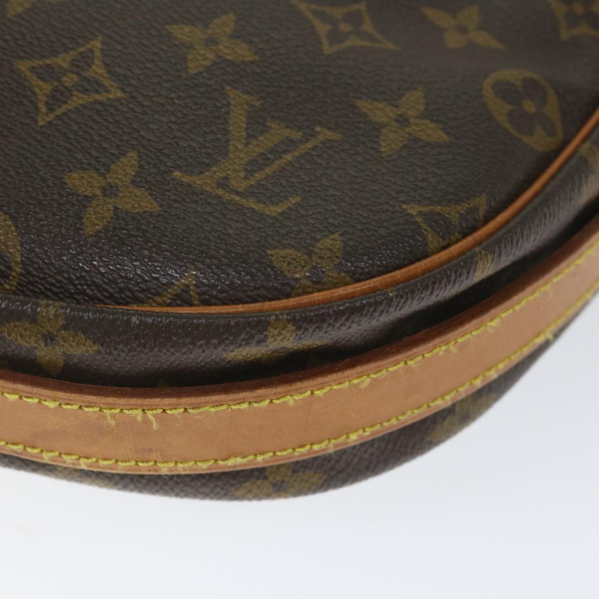 LOUIS VUITTON Monogram Jeune Fille GM Shoulder Bag M51225 LV Auth 56474