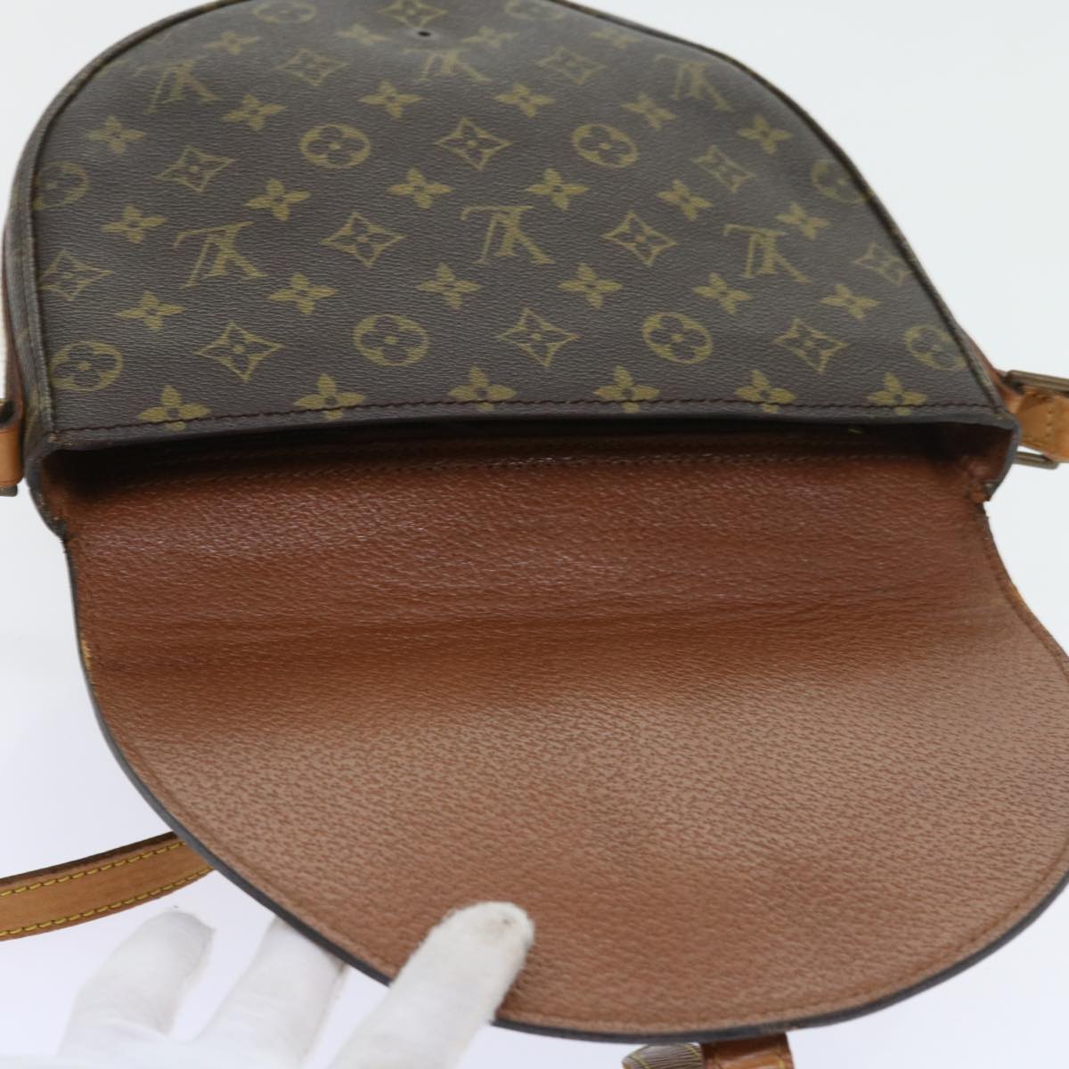 LOUIS VUITTON Monogram Chantilly GM Shoulder Bag Vintage M51232 LV Auth 56475