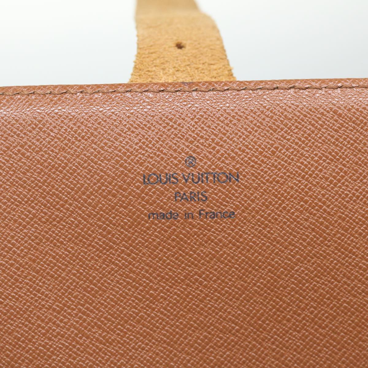 LOUIS VUITTON Monogram Cartouchiere GM Shoulder Bag M51252 LV Auth 56487