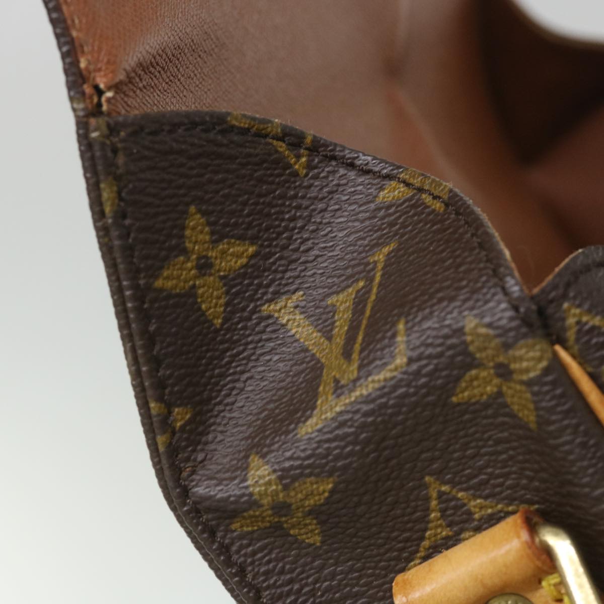 LOUIS VUITTON Monogram Cartouchiere GM Shoulder Bag M51252 LV Auth 56487