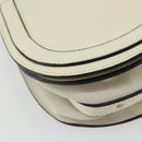 Chloe Nile Small Bracelet Shoulder Bag Leather Suede Cream Auth 56489-16