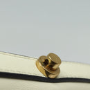 Chloe Nile Small Bracelet Shoulder Bag Leather Suede Cream Auth 56489-11