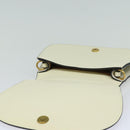 Chloe Nile Small Bracelet Shoulder Bag Leather Suede Cream Auth 56489-18