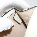 Chloe Nile Small Bracelet Shoulder Bag Leather Suede Cream Auth 56489-24