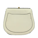 Chloe Nile Small Bracelet Shoulder Bag Leather Suede Cream Auth 56489-2