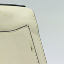 Chloe Nile Small Bracelet Shoulder Bag Leather Suede Cream Auth 56489-3