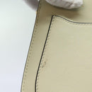 Chloe Nile Small Bracelet Shoulder Bag Leather Suede Cream Auth 56489-4